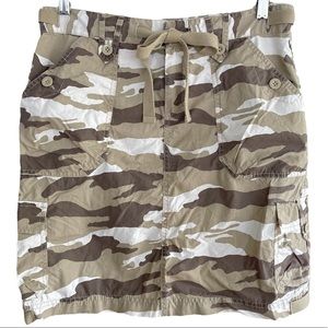 90s Y2K VINTAGE GAP Camo Cargo Utility Mini Skirt
